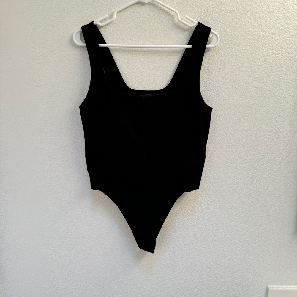 AllSaints Black Bodysuit